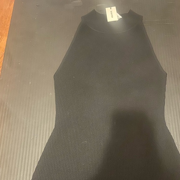 Babaton sculpt knit halter dress Aritza - Picture 2 of 6